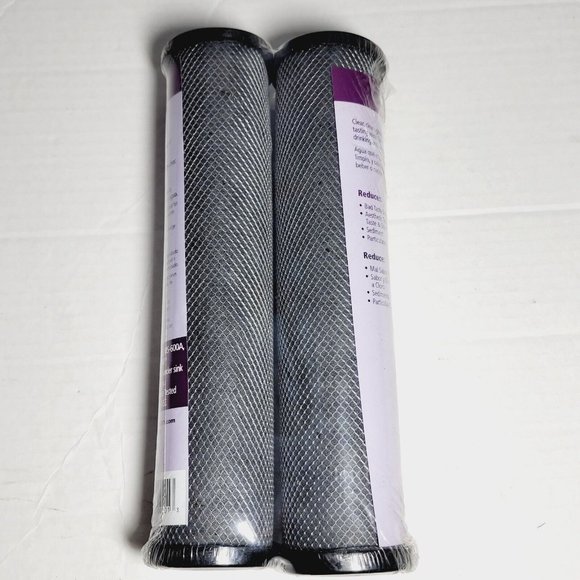 Culligan D-10A 5 Micron Standard 10 Inch Undersink Carbon Water Filter (2 Pack) - Picture 2 of 6